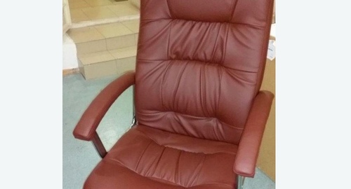 Обтяжка офисного кресла. Воткинск